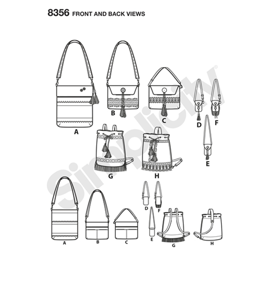 Simplicity 8356OS snitmønster