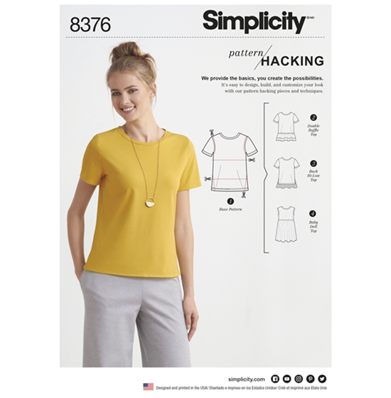 Simplicity 8376A snitmønster