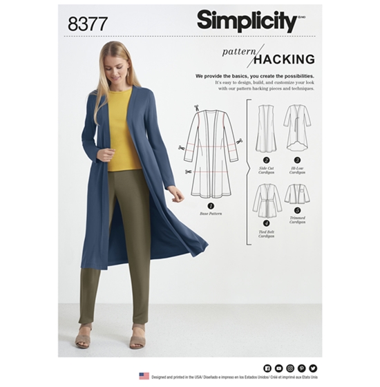 Simplicity 8377A snitmønster