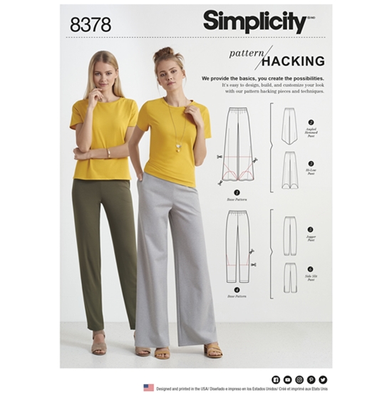 Simplicity 8378A snitmønster