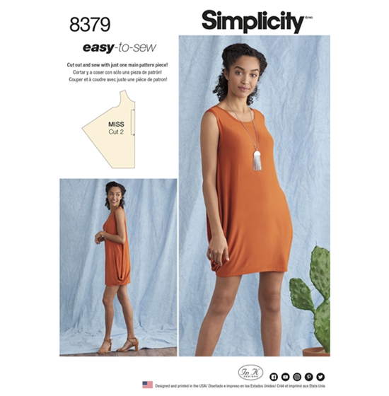 Simplicity 8379A snitmønster