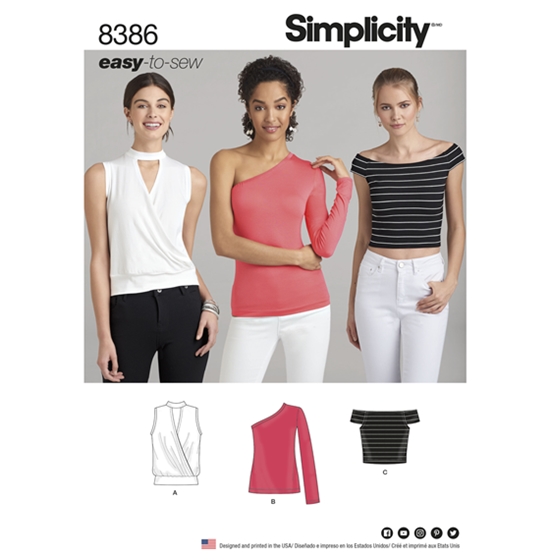 Simplicity 8386D5 snitmønster