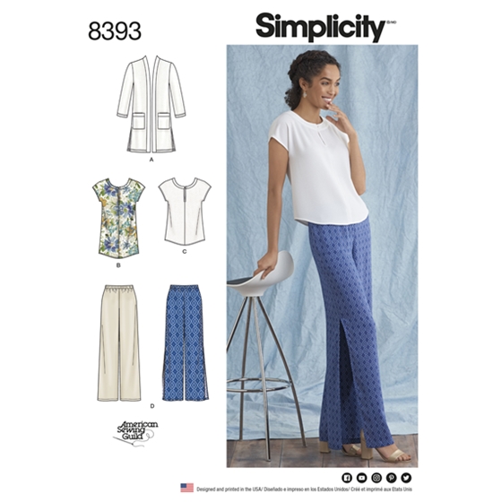 Simplicity 8393BB snitmønster