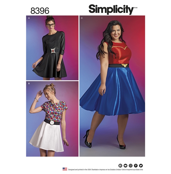 Simplicity 8396AA snitmønster