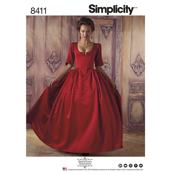 Simplicity 8411R5 snitmønster