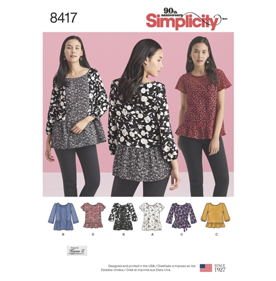 Simplicity 8417H5 snitmønster