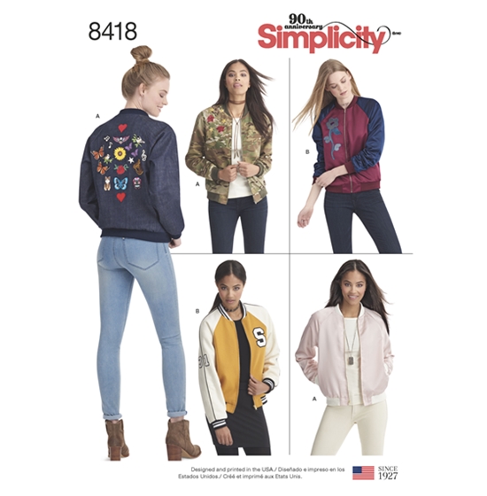 Simplicity 8418D5 snitmønster