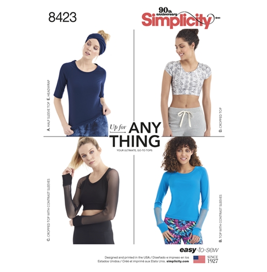 Simplicity 8423A snitmønster