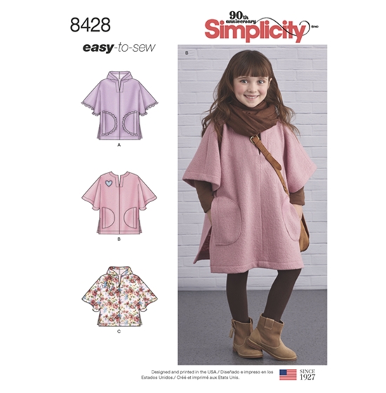 Simplicity 8428A snitmønster