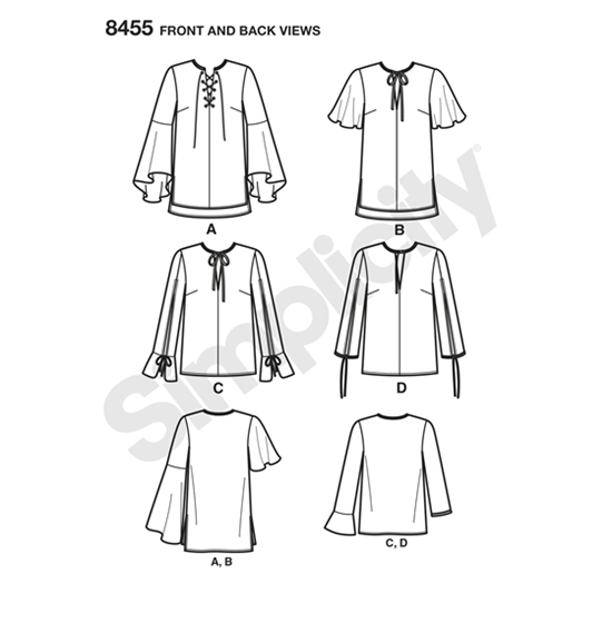 Simplicity 8455P5 snitmønster