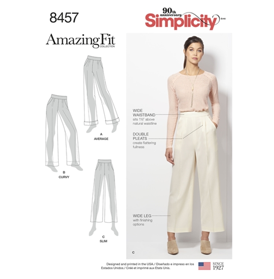 Simplicity 8457AA snitmønster