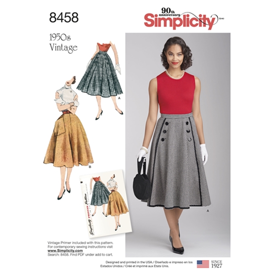 Simplicity 8458U5 snitmønster