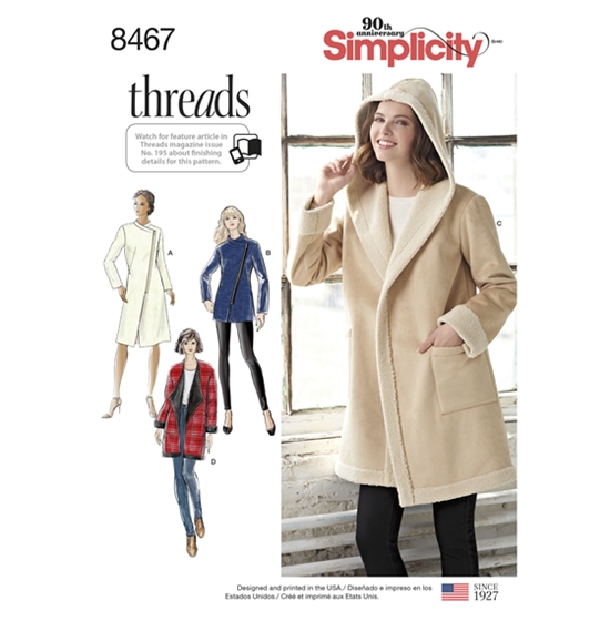 Simplicity 8467H5 snitmønster