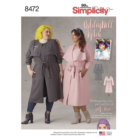 Simplicity 8472F5 snitmønster