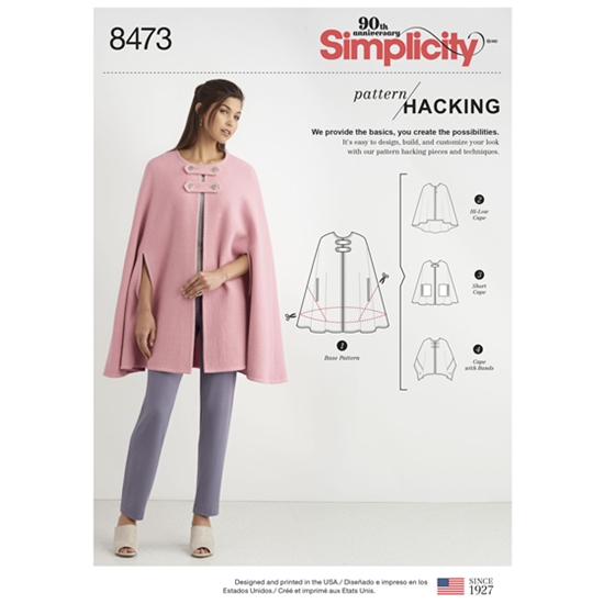 Simplicity 8473A snitmønster