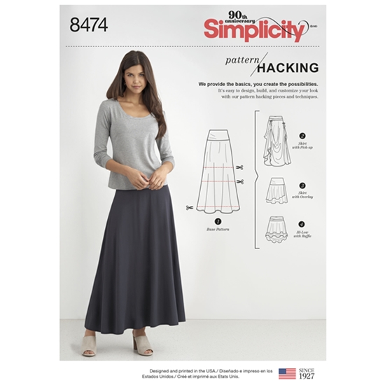 Simplicity 8474A snitmønster