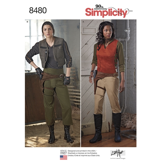 Simplicity 8480U5 snitmønster