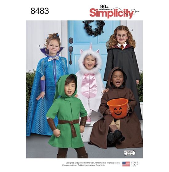 Simplicity 8483A snitmønster