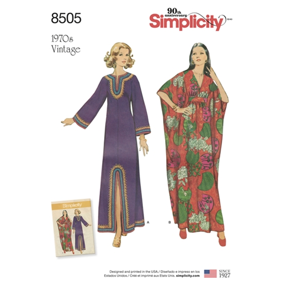 Simplicity 8505A snitmønster