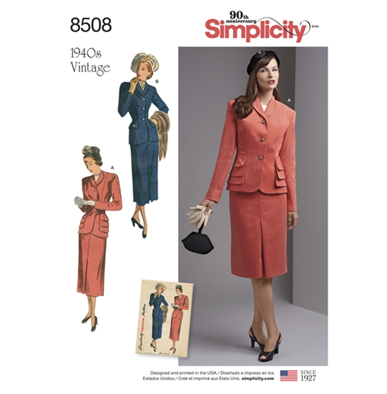 Simplicity 8508BB snitmønster