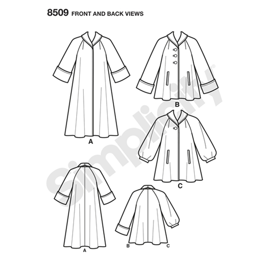 Simplicity 8509R5 snitmønster