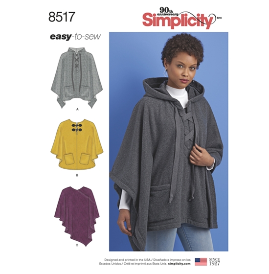 Simplicity 8517A snitmønster