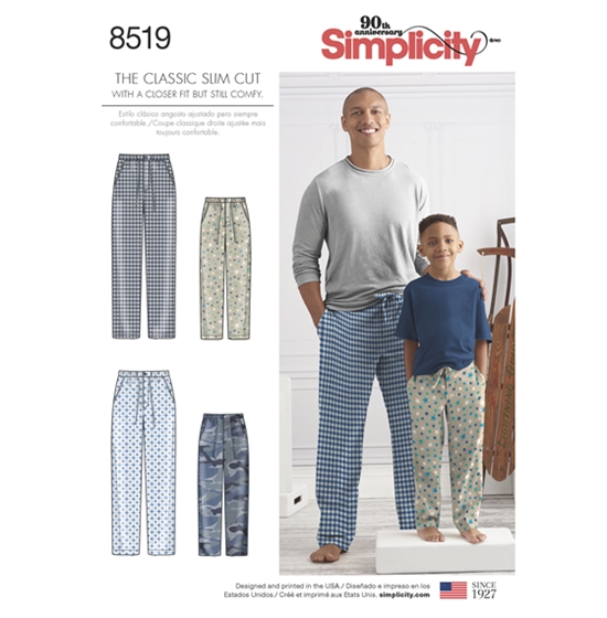 Simplicity 8519A snitmønster