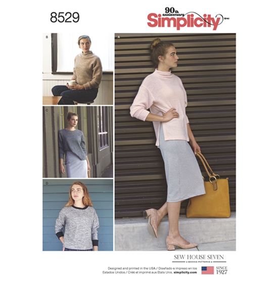 Simplicity 8529A snitmønster